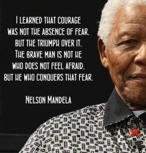 courage Nelson Mandela
