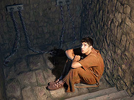 Joseph in prison