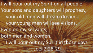 Joel 2-28-29