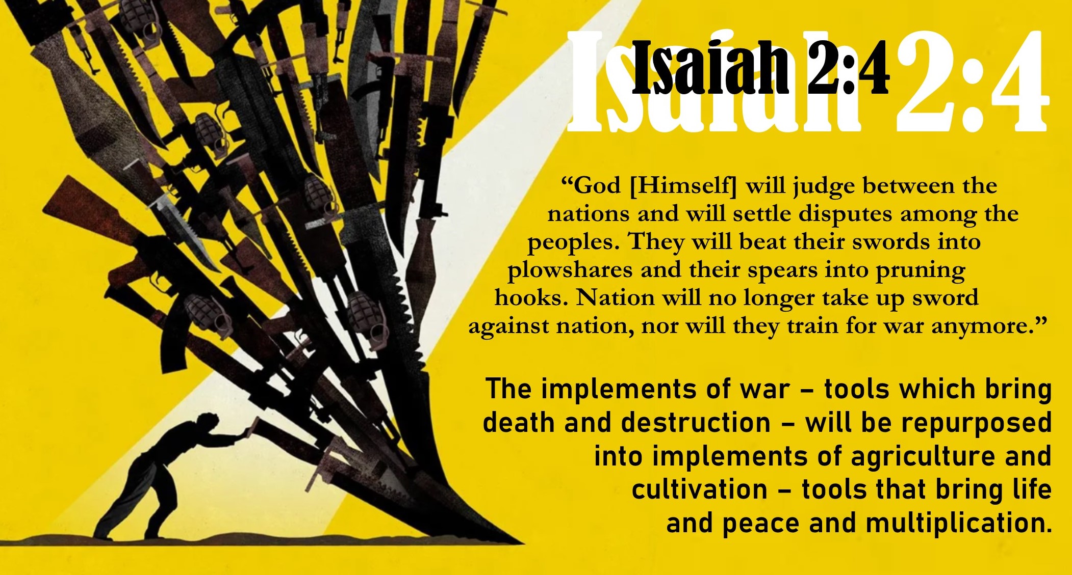 Evil Ends; Goodness Wins – Like Trees Planted